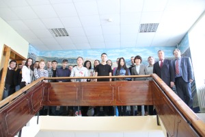The course participants in Neryungryi technical institute of North Eastern Federal University, Russia