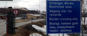 Russian Arctric border: a no-go for pedestrians. Photo by Herman Jelstad, May 2012